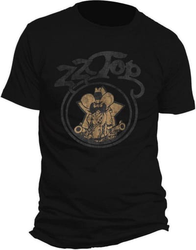ZZ Top - Outlaw Village Heren Tshirt - XXL - Zwart