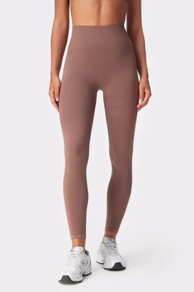 Stronger - Eclipse Seamless HW Tights - Sportlegging - Dames - Zalm - Maat XXL