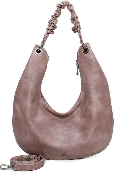 Fritzi aus Preußen Schoudertas Chalk Lizz01 Hobo Taupe Bruine