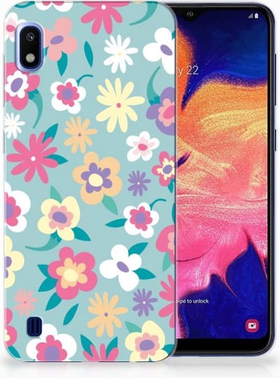 Samsung Galaxy A10 TPU Case Flower Power