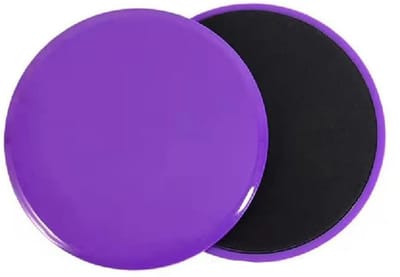 Dailygoods- Sportskateboard met Core Sliders - Glijschijven - Fitnessapparaten - Training voor het hele lichaam - Dubbelzijdig - 18 x 18 cm