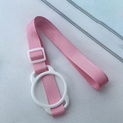 Bandoulière pour Gobelet d'Eau, Sac Bandoulière pour Bouteilles d'Eau avec Corde d'Épaule, Sangle pour Porte-Gobelet d'Eau, Accessoires pour Bouteilles d'Eau rose