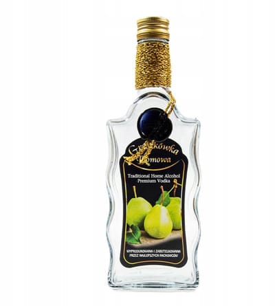 Bimberek - Decoratieve Fles - Glas - 500ml - Ozdobna Fala