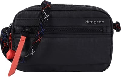 Hedgren Schoudertas Maia Small Crossover RFID Creased Black / Coral Zwart