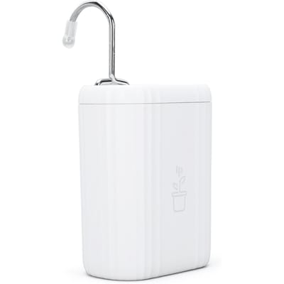 Arroseur Automatique de Plantes WIFI, Kit d'Arrosage Goutte à Goutte Automatique pour 10 Plantes en Pot, Minuterie, Alerte de Manque d'Eau, white