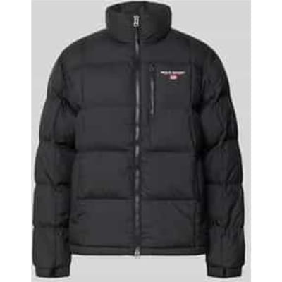 Gewatteerd jack met labelstitching