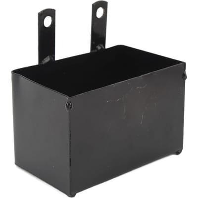 Batterijdragerkoffer Zwart Roestvrij Stevige Structuur voor 50cc tot 125cc ATV Motorfiets Crossmotor black