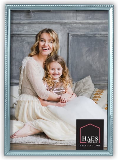 HAES DECO - Verzilverde Fotolijst Parma voor 1 foto van 13x18 cm - VP12418