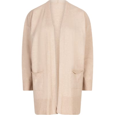 EsQualo Cardigan Long Sand Maat: S | Jassen Outlet | Dames | Beige