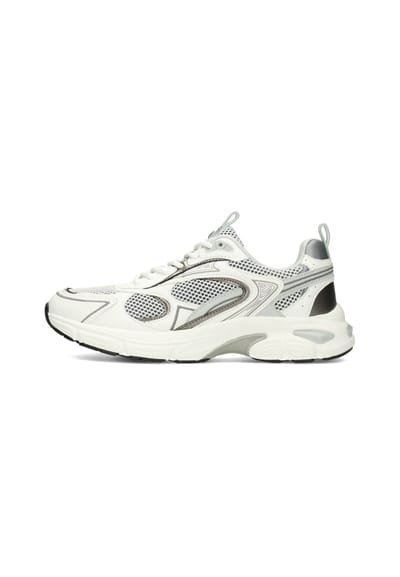 Poelman Dex Heren Sneakers - Grijs met combinatie