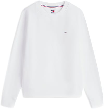 Tommy Jeans Flag Embroidery Brushed Fleece Sweatshirt