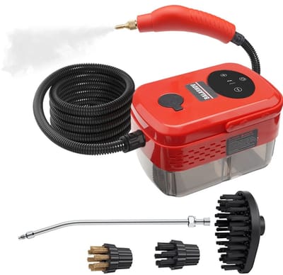 Cellista Hogedruk Stoomreiniger 1500W - Handheld Stoomreiniger - Stoom Cleaner 3,5 Bar - Multifunctionele Reinigingsmachine - 1300ml Watertank - 105°C
