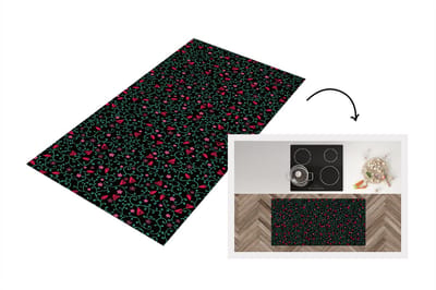 Keukenloper - Loper keuken - Bloemen - Tuin - Patronen - 120x60 cm - Keukenloper vinyl