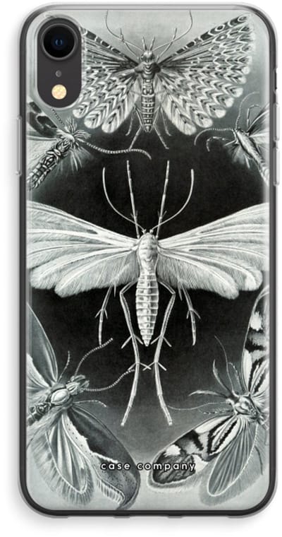 Case Company® - Hoesje geschikt voor iPhone XR hoesje - Haeckel Tineida - Soft Cover Telefoonhoesje - Bescherming aan alle Kanten en Schermrand