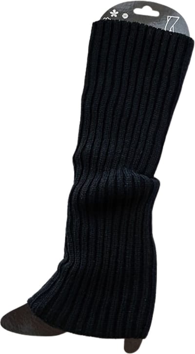 Nivard Beenwarmers - Dames - Overknee - Ballet - Wol - Kniekousen - Leg Warmers - Warm - Zwart