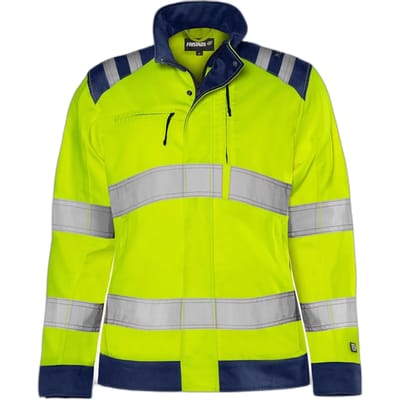 Reflectieve jas klasse 3 dames Fristads Green 4068 GPLU