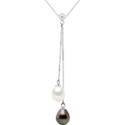 Ketting YOU AND ME TAHITI Culture and Pearls FRESHWATER Peren 7-8mm White Gold