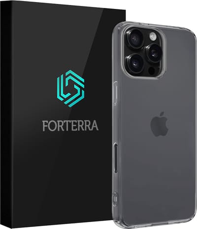 Hoesje Geschikt voor Apple iPhone 16 Pro - Sterk & Shockproof - Siliconen Case - Hoes Cover - Transparant