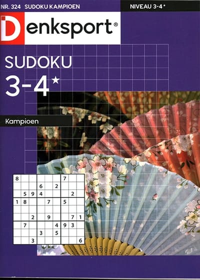 Denksport Sudoku Kampioen - 324 2025