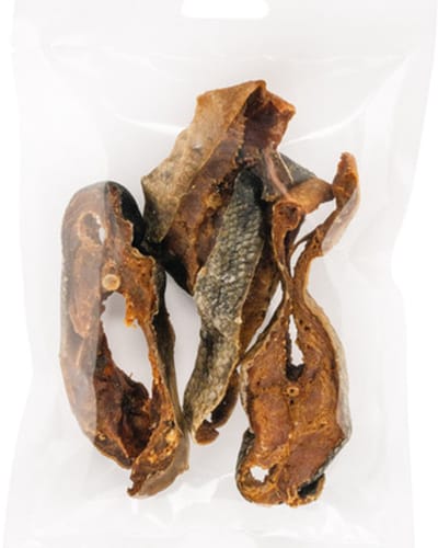 Pets Boutique Gedroogde Zalm in Stukken (100gr) - Hypoallergene - Hondensnacks - Kauwsnacks