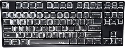 Graphite Keycaps - Zwarte Keycaps voor Gaming Toetsenbord - Cherry - PBT - Dye-Sub - 136 Keys