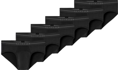 Schiesser Heren rio-slip / onderbroek 6 pack Cotton Flex