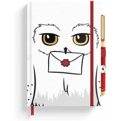 Grupo Erik Harry Potter - Hedwig Premium A5 With Pen Notitieboek met pen - Multicolours