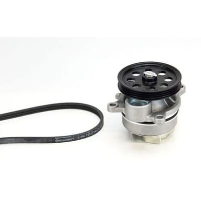 Waterpomp + Multi V-riemset CONTINENTAL CTAM 3PK725 ELAST WP1