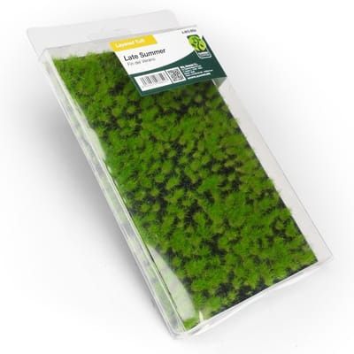 AMMO by Mig Jimenez Modelbouwdecoratie - MIG 8854 Garden Center - Gelaagde Graspol - Late Zomer - Zomer Groen - 17x11cm - Diorama Mat Kunstgroen