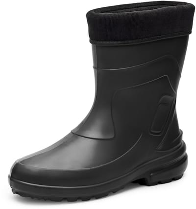 Ladeheid LA-LMG-800-Jessy Dames Regenlaarzen - Rubber - EVA - Zwart - 38