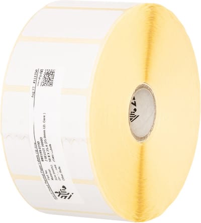 Zebra printeretiketten Z-Select 2000D, 102 x 25 mm