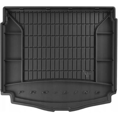 FROGUM Rubber Kofferbakmat met Organizer – Renault Megane IV Grandtour (2016-) – TPE – Op Maat – Versterkte Randen
