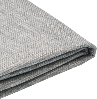 FITOU - Bekleding bed - Lichtgrijs - 90 x 200 cm - Polyester