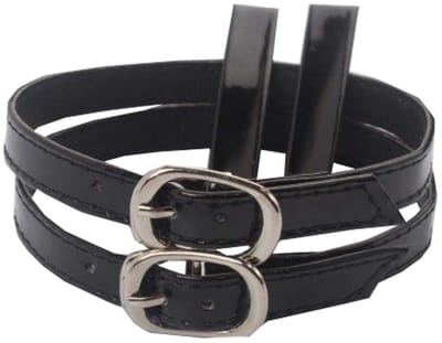 SPHProducts - Damesschoenen met Hoge Hakken - Antislip en Afneembaar - Zwart - Schoenaccessoires voor Gemiddelde Maat - Modieus en Verstelbaar - Gesch