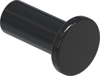IVY Accessoires Handdoekhaak Zwart chroom PVD