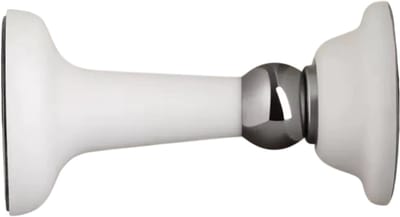 Deurstopper zonder boren – Siliconen vloer deurstopper, antislip deurbuffer met sterke zuigkracht, anti-botsing muurbeschermer voor kamer, slaapkamer en huisgebruik - Wit