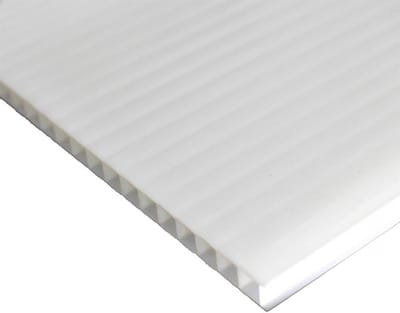 PVC Platen - Kunststof Vellen - Hobby en Knutselen - 5 mm Dik - 10x A2 - Wit