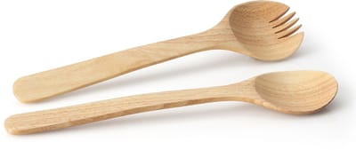 Continenta slabestek L31cm rubberhout