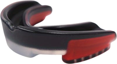 Nivard Gebitsbeschermer Kickboksen - Boksen - Bitje Vechtsport - Volwassen - Mouthguard - Tanden - Zwart & Rood - Groot