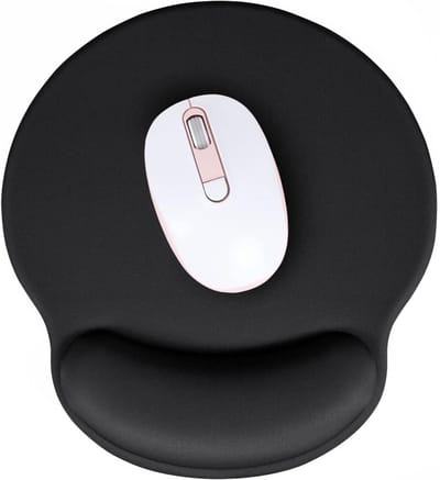 longziming -Ergonomische Gel Muismat - Polssteun Muispad - Gaming En Kantoor Mat - Optimale Polsondersteuning - Waterdicht Oppervlak - Antislip Basis - Voorkomt Vermoeidheid - 1 Stuk