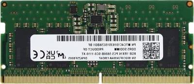DDR5 RAM Module - Geheugenmodule Laptop - Systeem Upgrade - Niet-ECC SODIMM - 8 GB - Groen