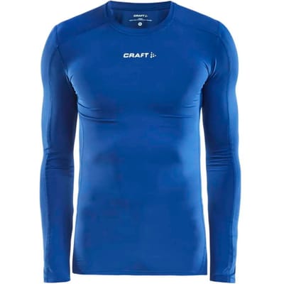 Craft Pro Control Compression Shirt Lange Mouw - Royal | Maat: M