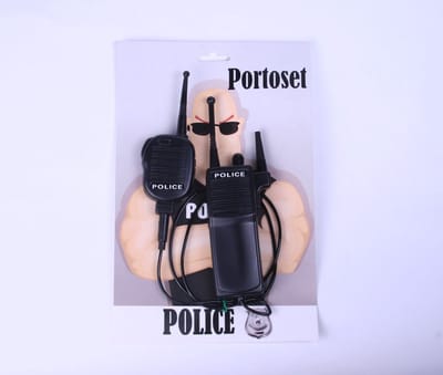 Portofoon set politie