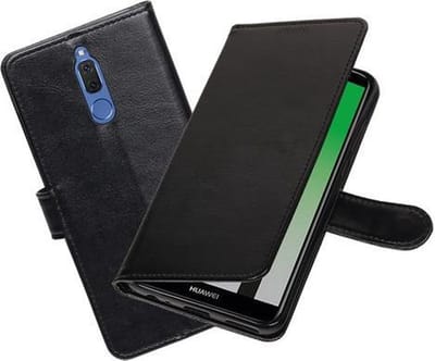 BestCases - Zwart Portemonnee booktype hoesje Huawei Mate 10 Lite