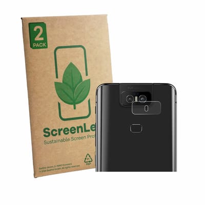 2 Stuks Screenprotector voor ASUS ZenFone 6 ZS630KL (ALLEEN Camera Lens) - Hoogwaardige Beschermfolie transparant
