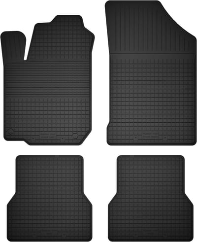 Wielganizator BasicProtect Serie - Universele Rubber Vloermatten - Toyota Corolla Verso I - Antislip - Weerbestendig