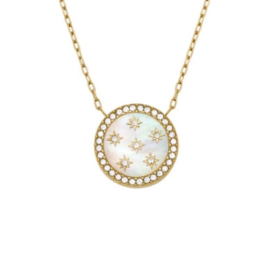 Fossil JF04865710 Dames Collier 45.6 cm - Goudkleurig