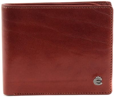 Esquire Leren Portemonnee Toscana RFID Wallet Brown Bruine