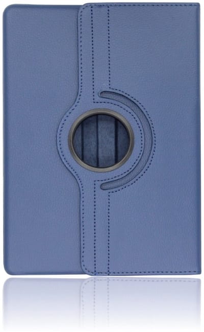 Hoesje geschikt voor Apple iPad 10.5 2019 inch 360° Draaibare Wallet case /flipcase stand/ hardcover achterzijde/ kleur Donkerblauw
