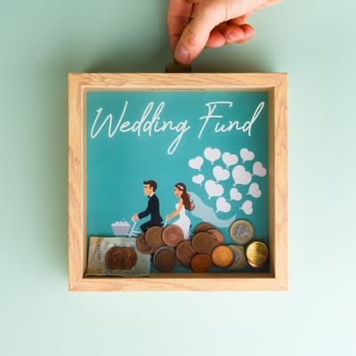 Houten Spaarpot - Wedding Fund van OOTB
